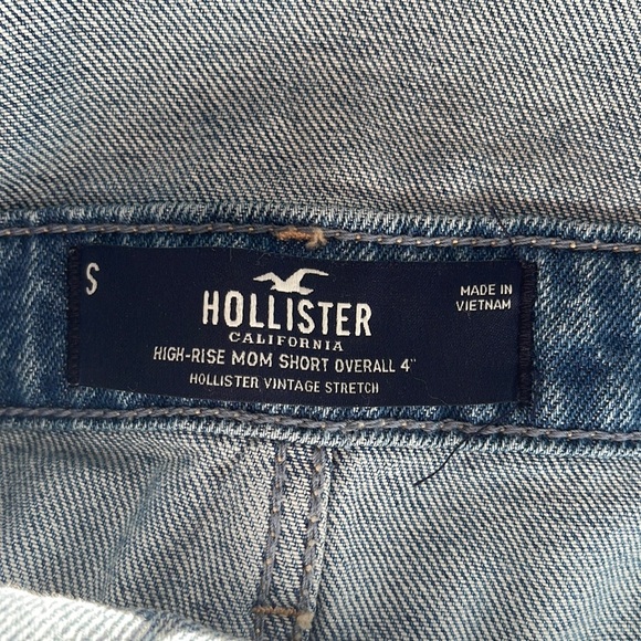 High-Rise Mom Short Overall - Picture 4 of 7